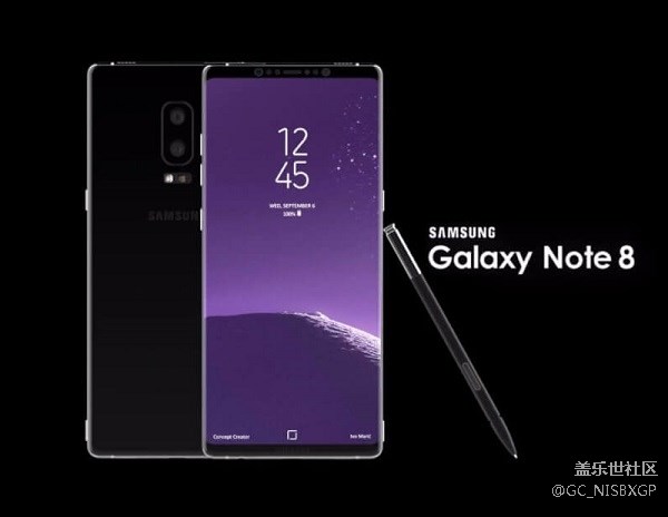 Note 8更多泄露:證實(shí)沿用后置指紋傳感器 Note 8更多泄露:證實(shí)沿用后置指紋傳感器