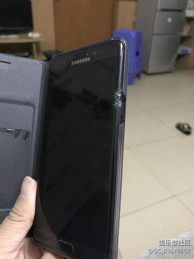 我的note第七代 屏幕砸了 好心痛