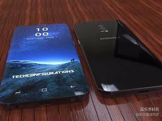 三星S9長(zhǎng)這樣 正面除了攝像頭全是屏幕