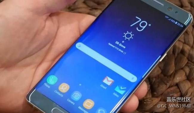 三星Note7官翻版上手體驗，手感一流，比華為要好太多