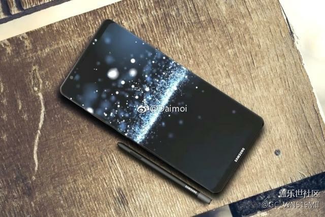 三星Note8宣傳海報首曝，真機(jī)上手展示！比iPhone8美