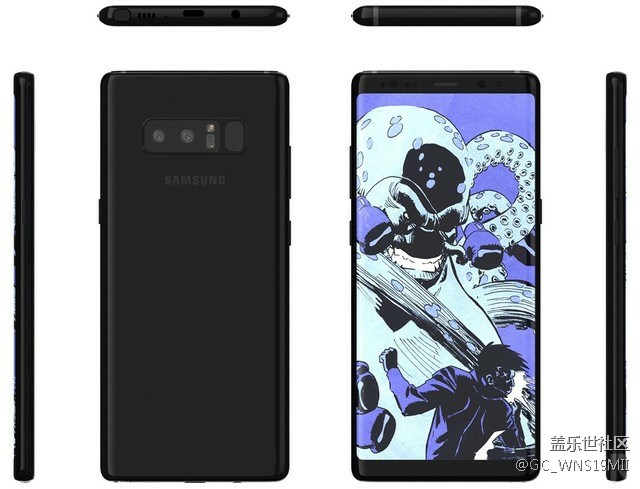 三星Note 8將至！配置驚人：驍龍836 3倍光變！