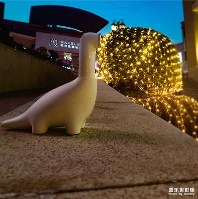 藍(lán)色港灣夜景