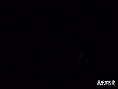 s7edge ，拍攝的流星