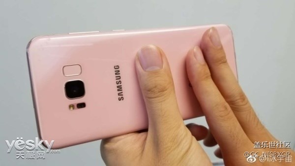 滿滿的少女心:三星Galaxy S8芭比粉下旬開賣