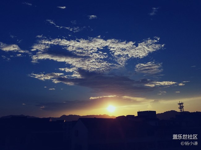 S7edge 鏡頭下的夕陽