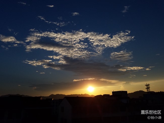 S7edge 鏡頭下的夕陽