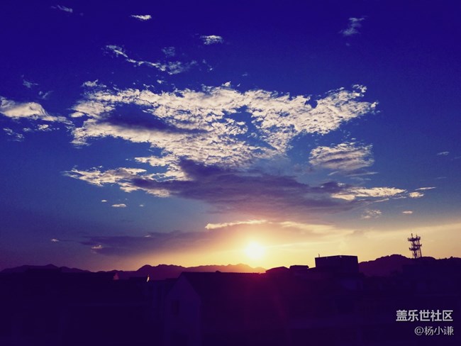 S7edge 鏡頭下的夕陽