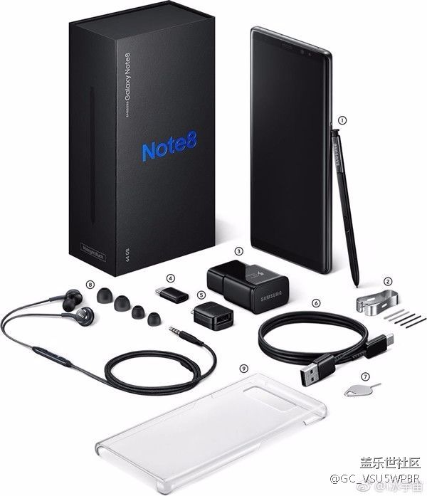 三星下血本！打開Note 8包裝盒我都驚到了