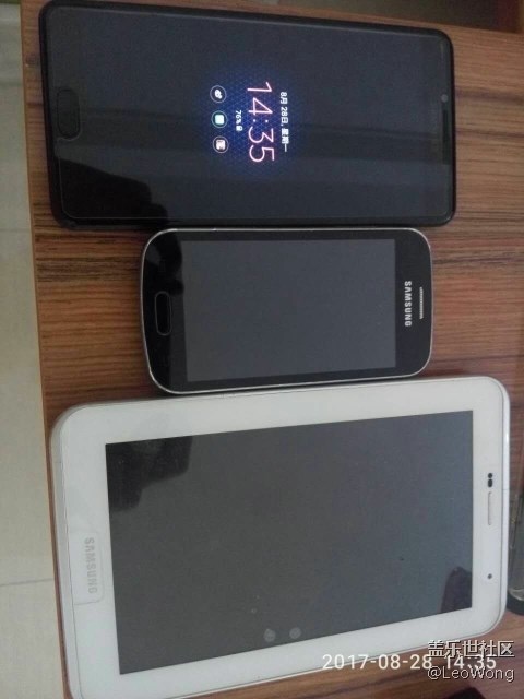 曬曬我的三星家族。。。勿噴