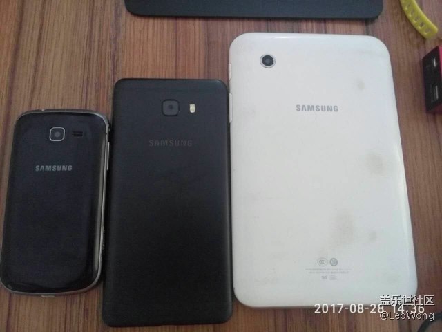 曬曬我的三星家族。。。勿噴