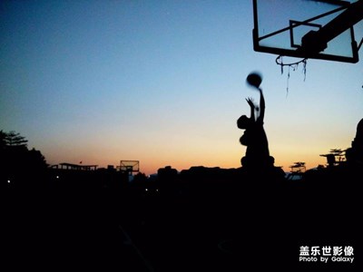 看男神打打球