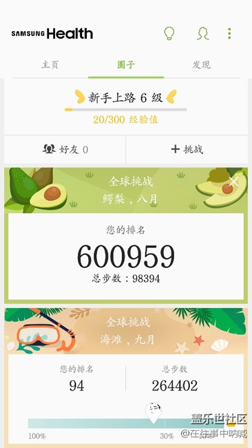 三星健康全球挑戰(zhàn)你們參與了沒？