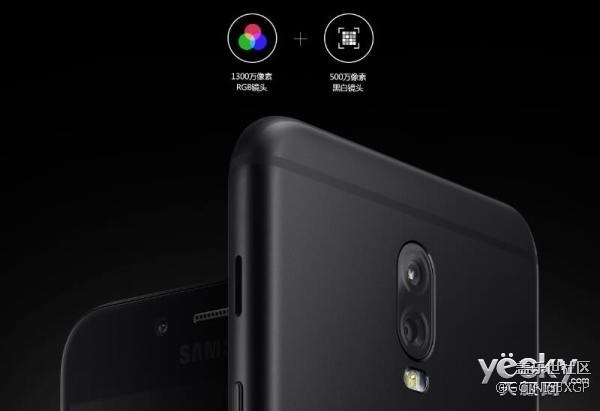 三星中端手機(jī)Galaxy C8發(fā)布:雙攝/面部識(shí)別
