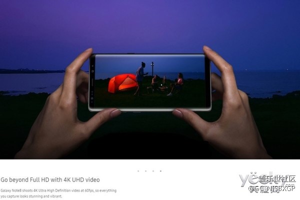 三星Note8將支持4K 60fps視頻錄制 三星Note8將支持4K 60fps視頻錄制