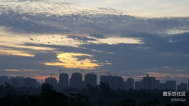 天氣真好。