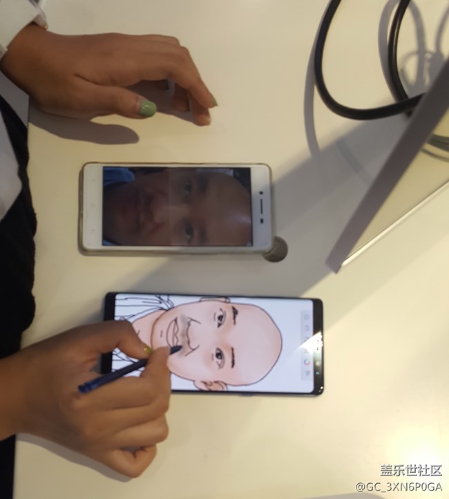 NOTE8成都體驗會 快速走過