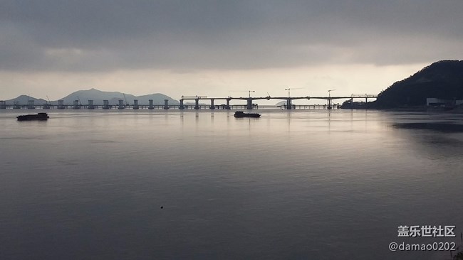 閩江口浪岐高速橋晨拍---J3119