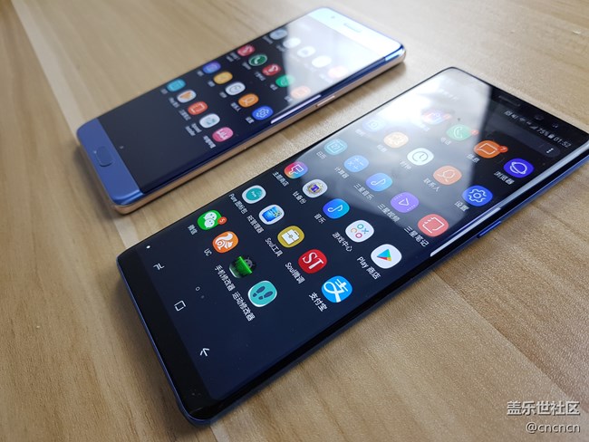 曬機，note8、note7、s8，7plus，誰才是顏值巔峰？