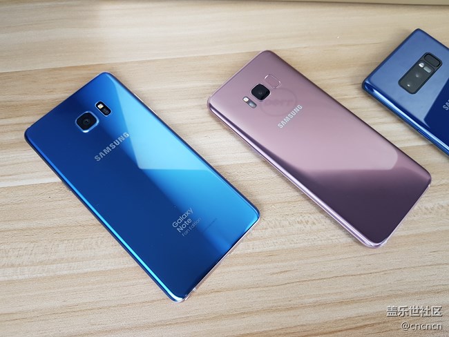 曬機，note8、note7、s8，7plus，誰才是顏值巔峰？