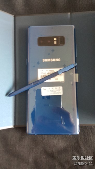 等了兩天終于等到NOTE8