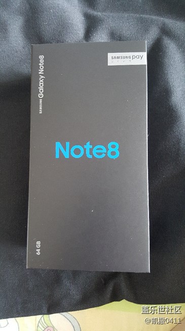 等了兩天終于等到NOTE8