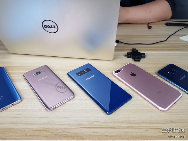 曬機，note8、note7、s8，7plus，誰才是顏值巔峰？
