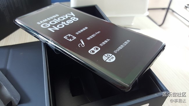 王者歸來 蓋樂世 Note 8 首發(fā)開箱