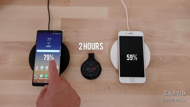 【實測】三星Note8無線充電速度虐哭iPhone8！