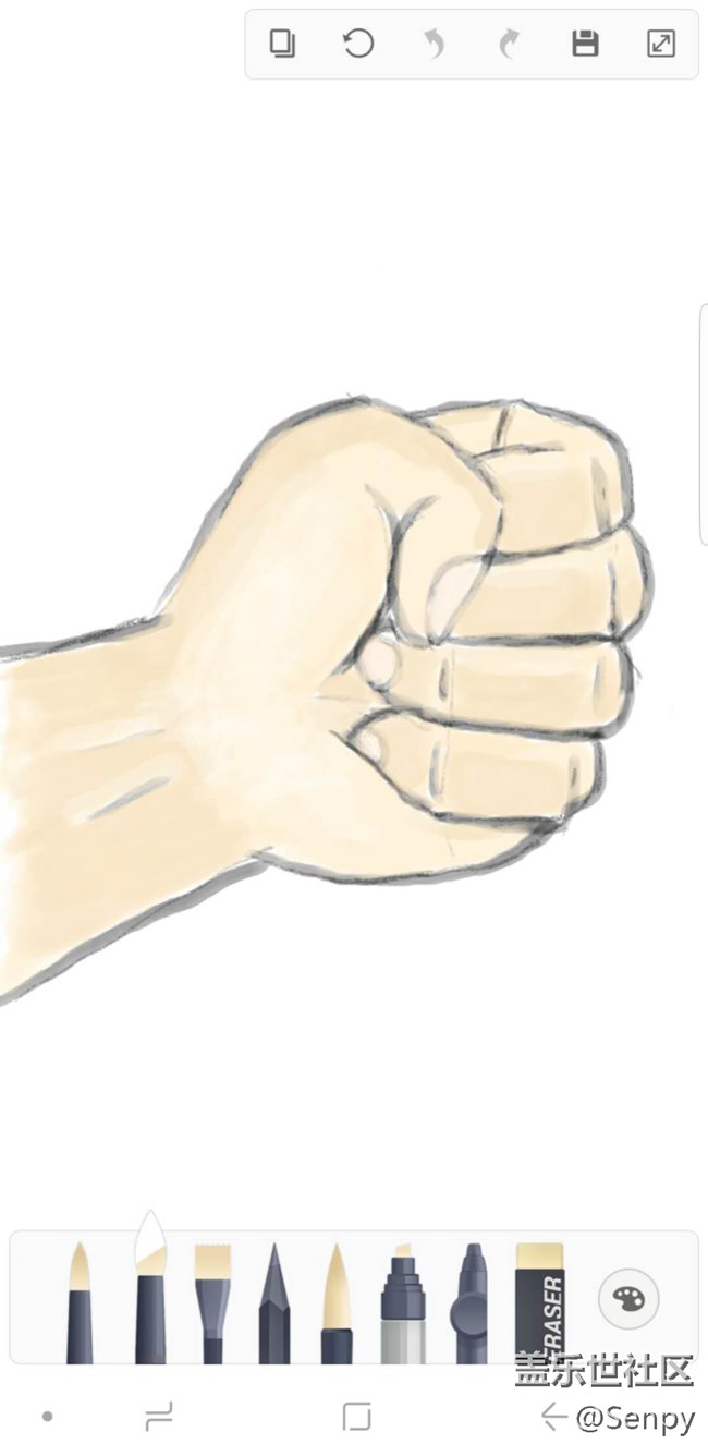 Note8 繪畫愛好者，別見笑