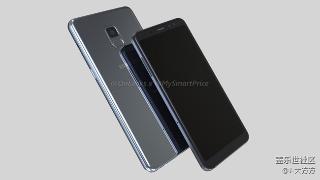 三星Galaxy A5/A7(2018)渲染圖