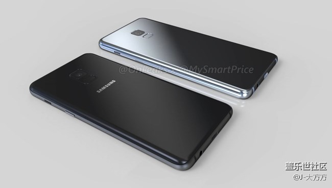 三星Galaxy A5/A7(2018)渲染圖