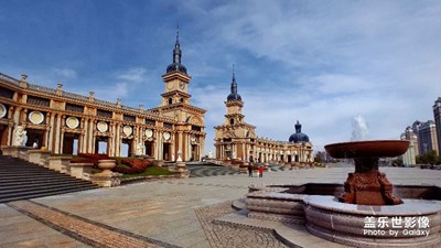 拍才知道+冰城外灘戀夕陽