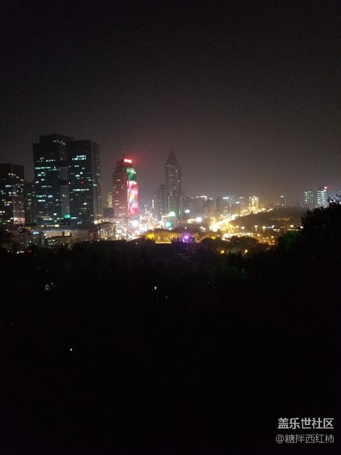 夜幕下的烏市