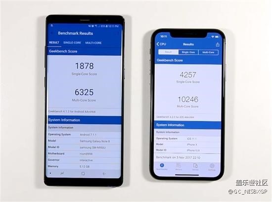 應(yīng)用流暢度測試：三星Note8對比iPhone X！