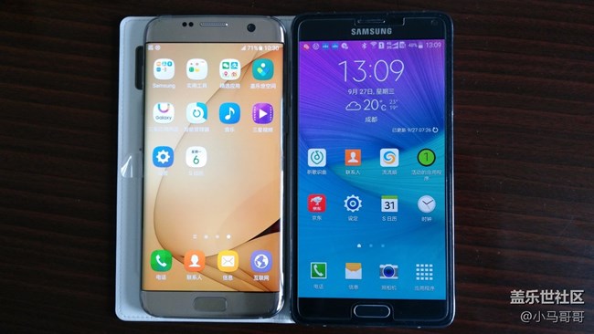 新買的S7edge和NOTE4比較心得 新買的S7edge和NOTE4比較心得
