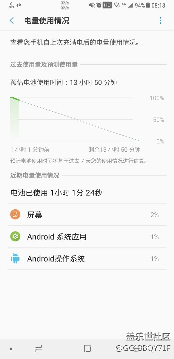 現(xiàn)在s8+aqj8版本耗電