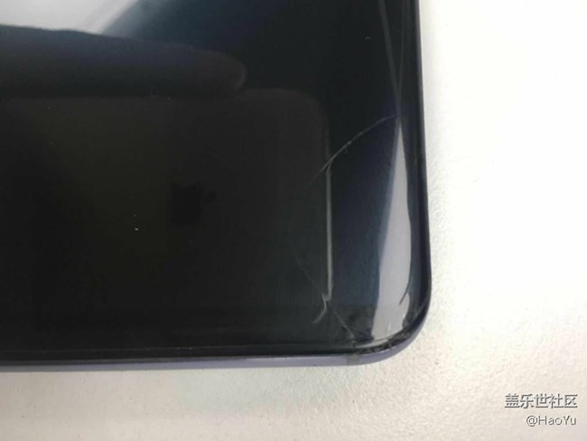 屏碎了還防水嘛