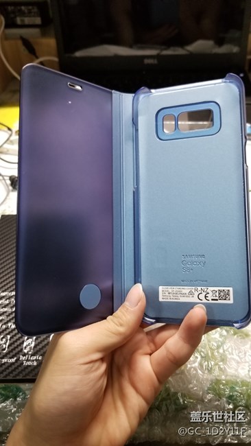 s8+鏡面保護套無法開啟息屏小組件怎么破？急