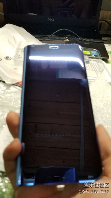 s8+鏡面保護套無法開啟息屏小組件怎么破？急