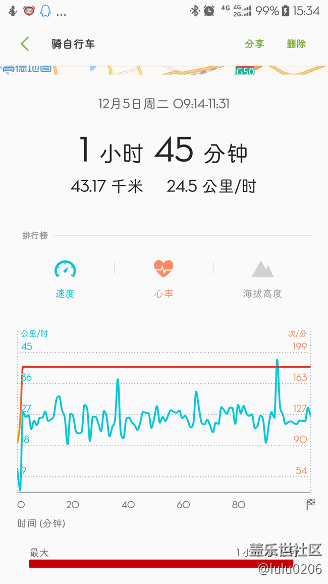 國(guó)行Gear S3更新TIZEN3.0后，三星健康的騎行心率記錄有問題