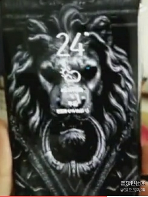 這個(gè)獅頭門環(huán)壁紙有誰(shuí)見過(guò)，從哪里下載？？