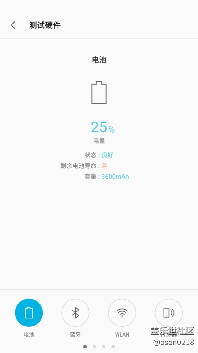 蓋樂世空間電池檢測剩余壽命差