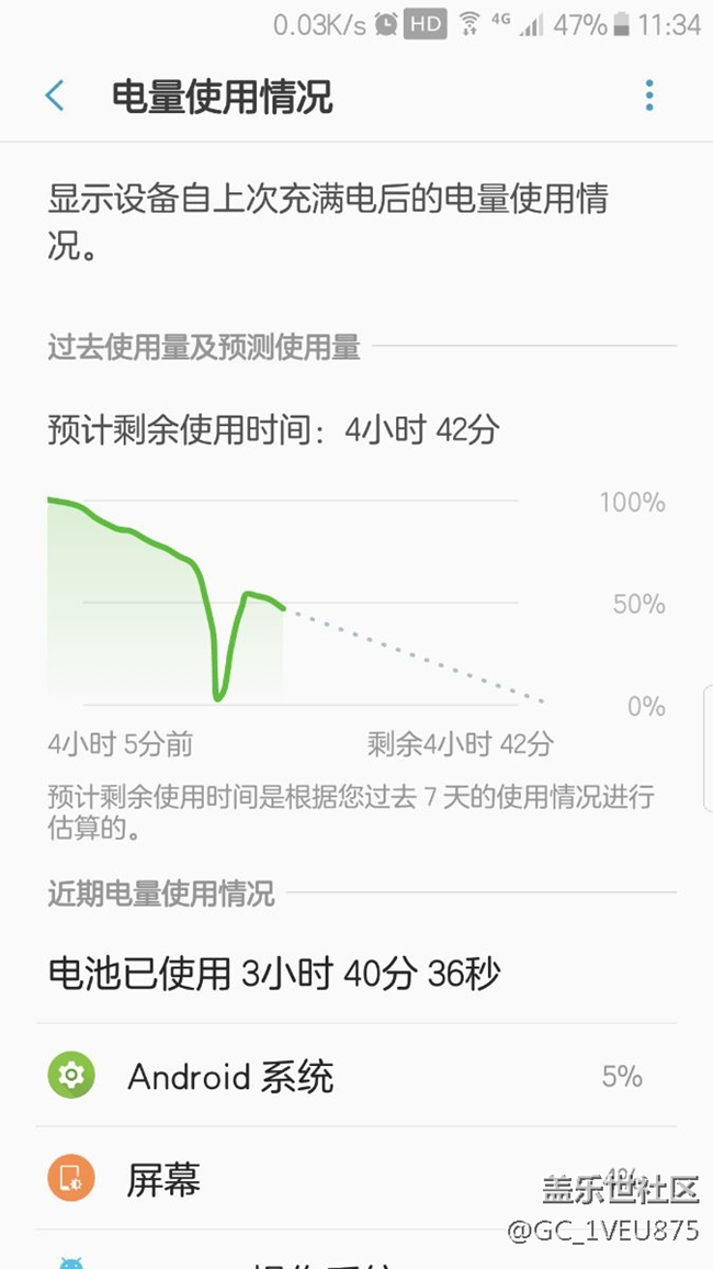 電池徹底不行了，瞬間掉電50%