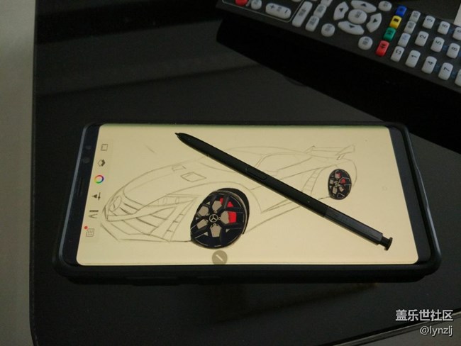 【原創(chuàng)】note8 業(yè)余手繪汽車