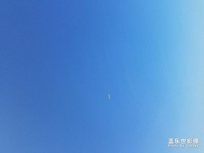 壁紙一樣的藍(lán)天！