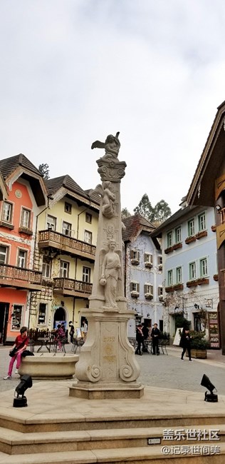 有點歐州小鎮(zhèn)的感覺。