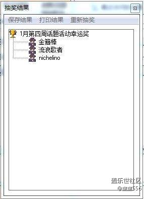 【獲獎(jiǎng)名單】1月第4周話題活動(dòng)獲獎(jiǎng)名單