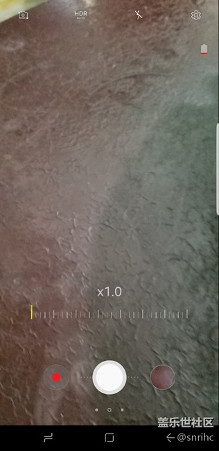 s8＋相機不能全屏，大家看看是不是和我一樣。