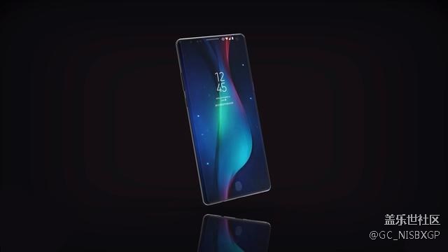 98％屏占比前置四顆攝像頭 三星Note9概念美圖爆表